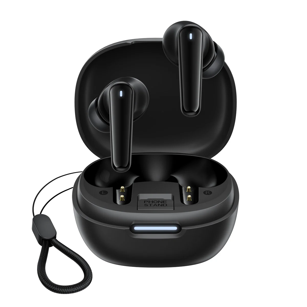 Blackview AirBuds 17 IPX4 Waterproof ANC & ENC Dual Noise Control In-ear TWS Earbuds Built-In Phone Stand