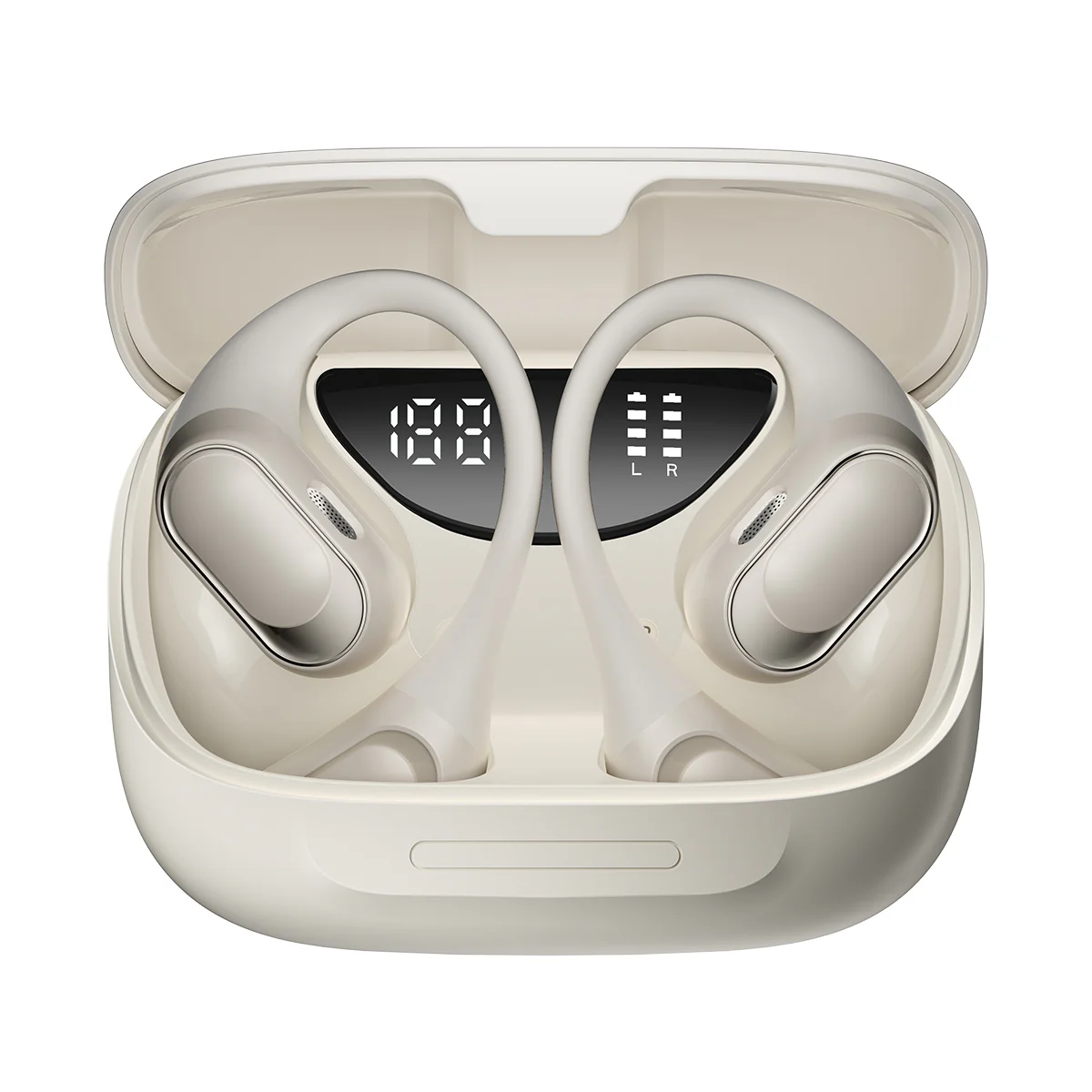Blackview AirBuds 200 IP68 Waterproof AI-powered ENC Bluetooth 5.4 Open-ear OWS Earbuds - Image 3