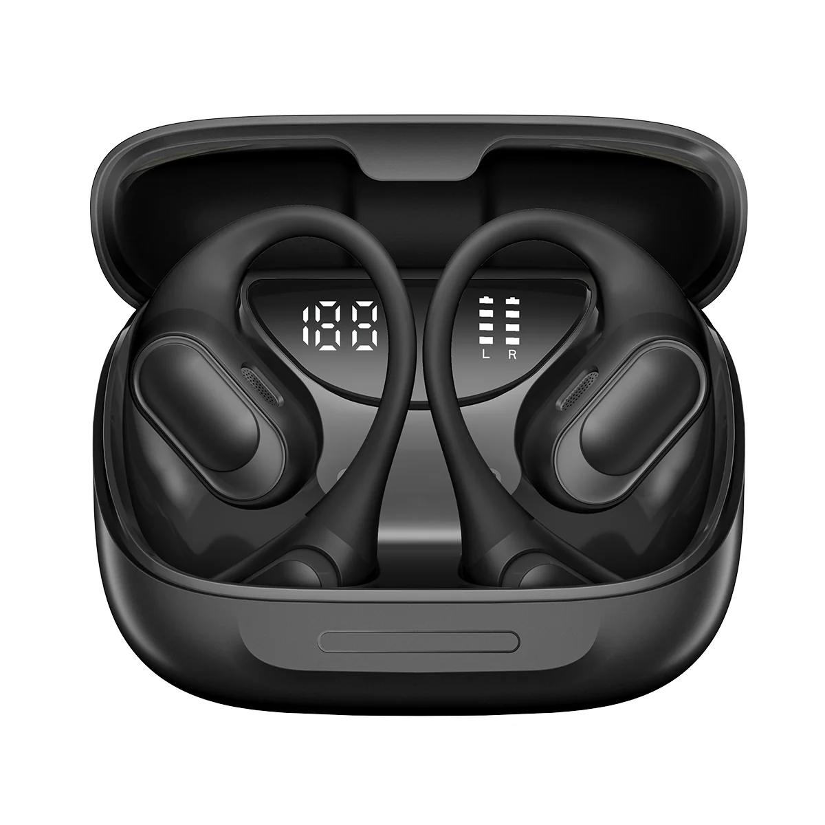 Blackview AirBuds 200 IP68 Waterproof AI-powered ENC Bluetooth 5.4 Open-ear OWS Earbuds - Image 8