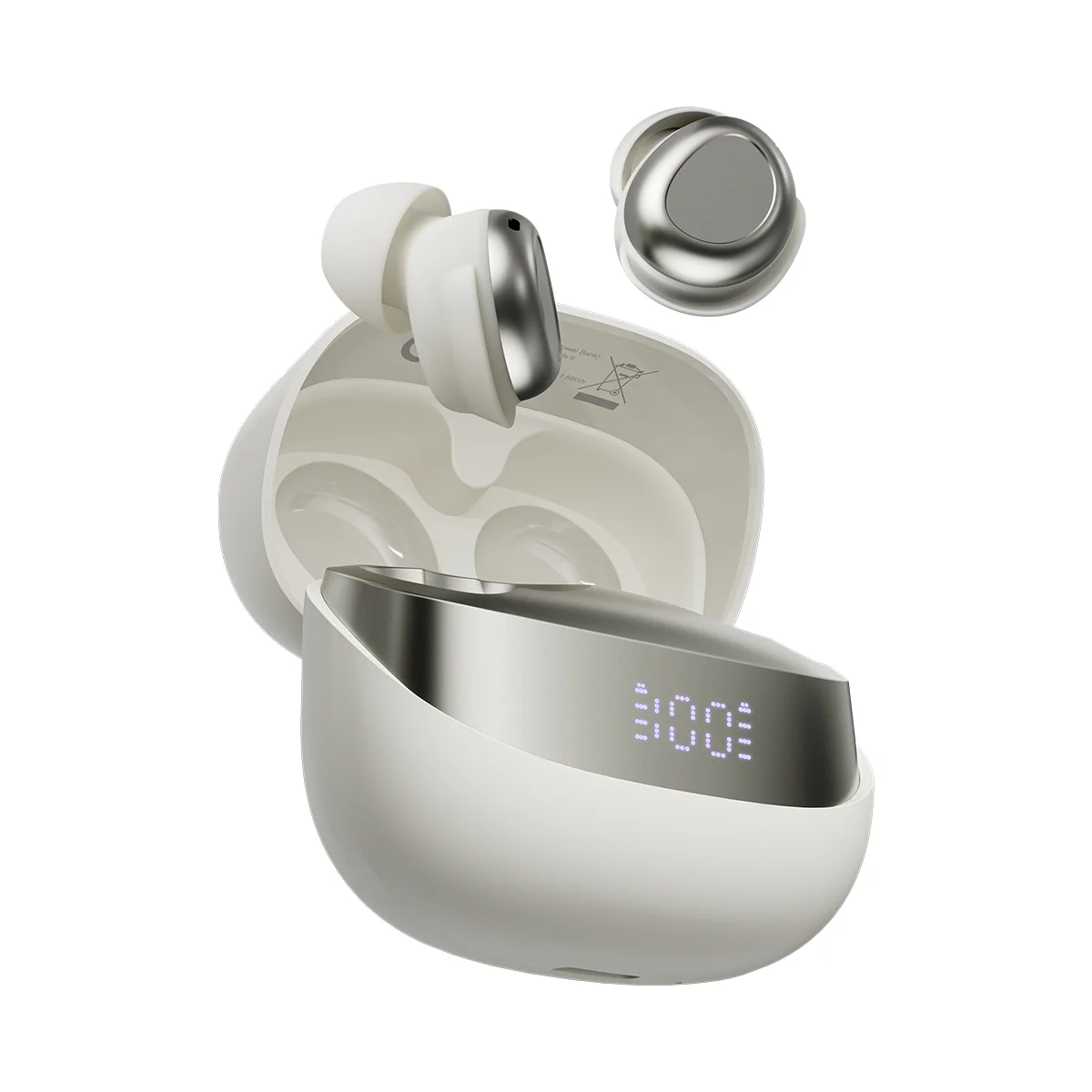 Blackview AirBuds 9 Smart LED Power Display PNC Noise Reduction Sleep Mode In-ear TWS Earbuds - Image 9
