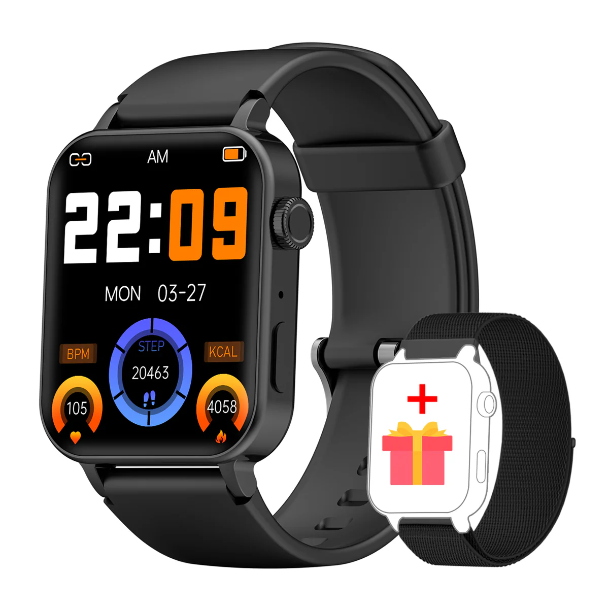 Blackview W10 IP68 Waterproof Bluetooth Calling Voice Assistant Smart Watch - Image 9
