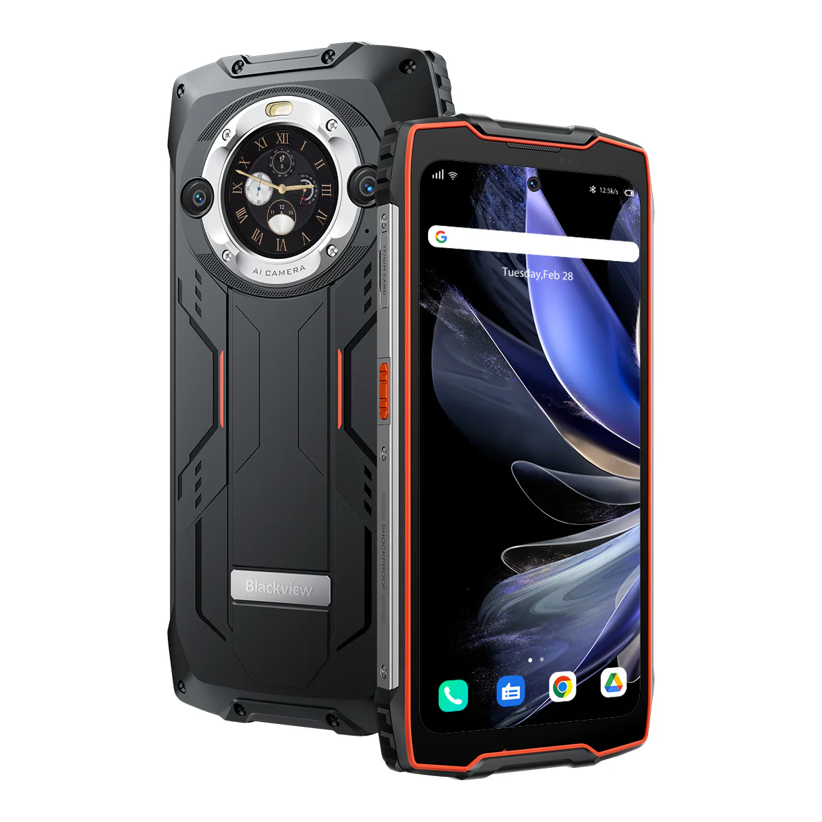 Blackview BV9300 Pro 8/12GB+256GB 6.7-Inch Main & 1.3-inch Round Secondary Display Built-in 100LM Flashlight 15080mAh Rugged 4G Cellphone - Image 12