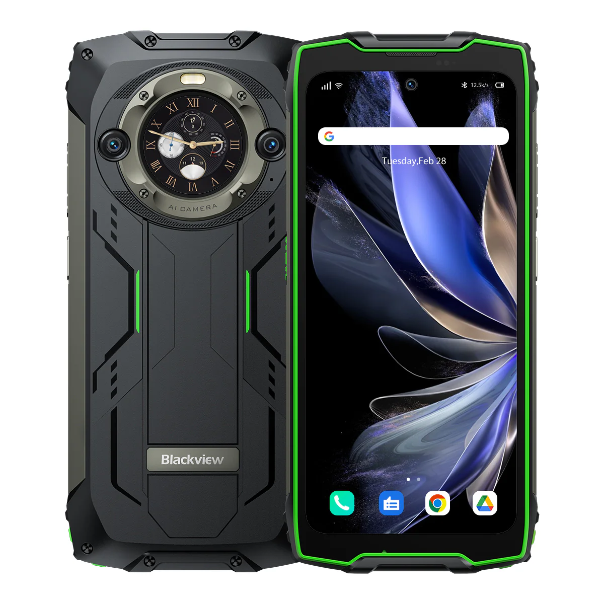 Blackview BV9300 Pro 8/12GB+256GB 6.7-Inch Main & 1.3-inch Round Secondary Display Built-in 100LM Flashlight 15080mAh Rugged 4G Cellphone - Image 15