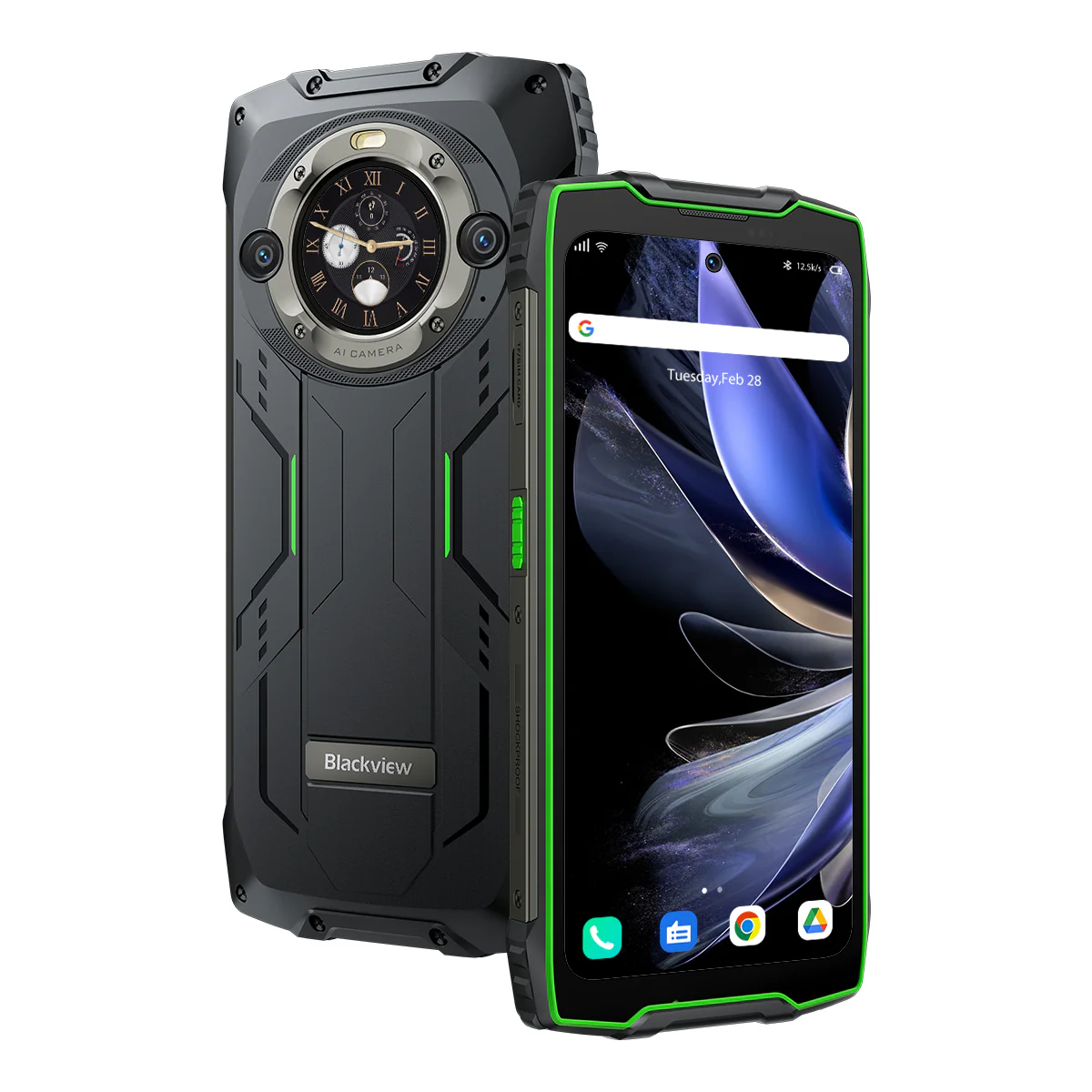 Blackview BV9300 Pro 8/12GB+256GB 6.7-Inch Main & 1.3-inch Round Secondary Display Built-in 100LM Flashlight 15080mAh Rugged 4G Cellphone - Image 20