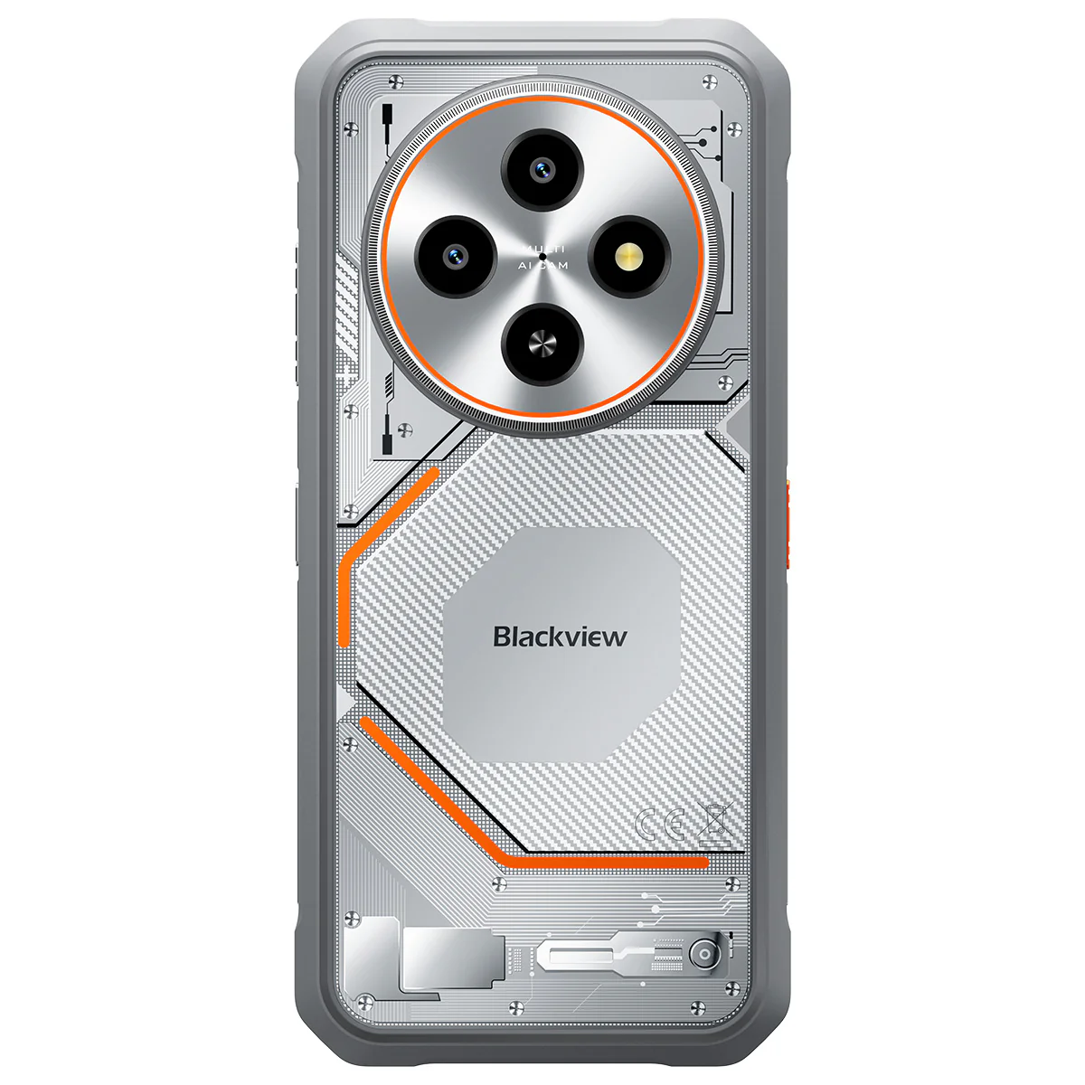 Blackview FORT 2 Ultra-slim 6.56-inch MediaTek Helio G81 Octa-core 5000mAh 16MP+13MP AI Camera NFC 4G Rugged Phone - Image 10