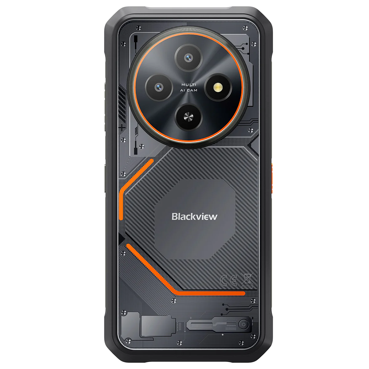 Blackview FORT 2 Ultra-slim 6.56-inch MediaTek Helio G81 Octa-core 5000mAh 16MP+13MP AI Camera NFC 4G Rugged Phone - Image 3