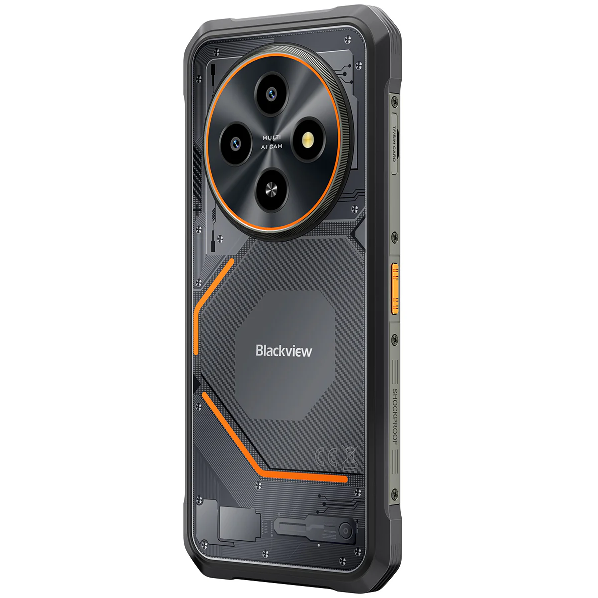 Blackview FORT 2 Ultra-slim 6.56-inch MediaTek Helio G81 Octa-core 5000mAh 16MP+13MP AI Camera NFC 4G Rugged Phone - Image 4