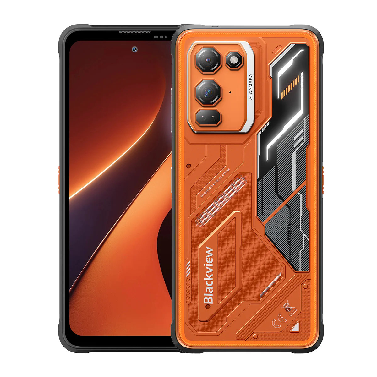 Blackview FORT 200 Slim & Wireless Charging 6.78-inch MediaTek Helio G100 Octa-core 5000mAh 108MP+13MP Night Vision Camera Rugged 4G Phone - Image 11