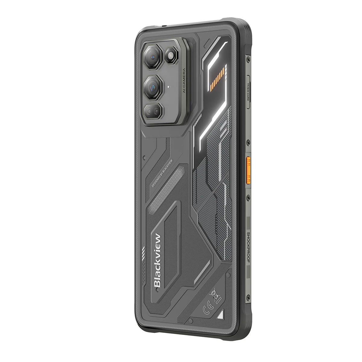 Blackview FORT 200 Slim & Wireless Charging 6.78-inch MediaTek Helio G100 Octa-core 5000mAh 108MP+13MP Night Vision Camera Rugged 4G Phone - Image 4