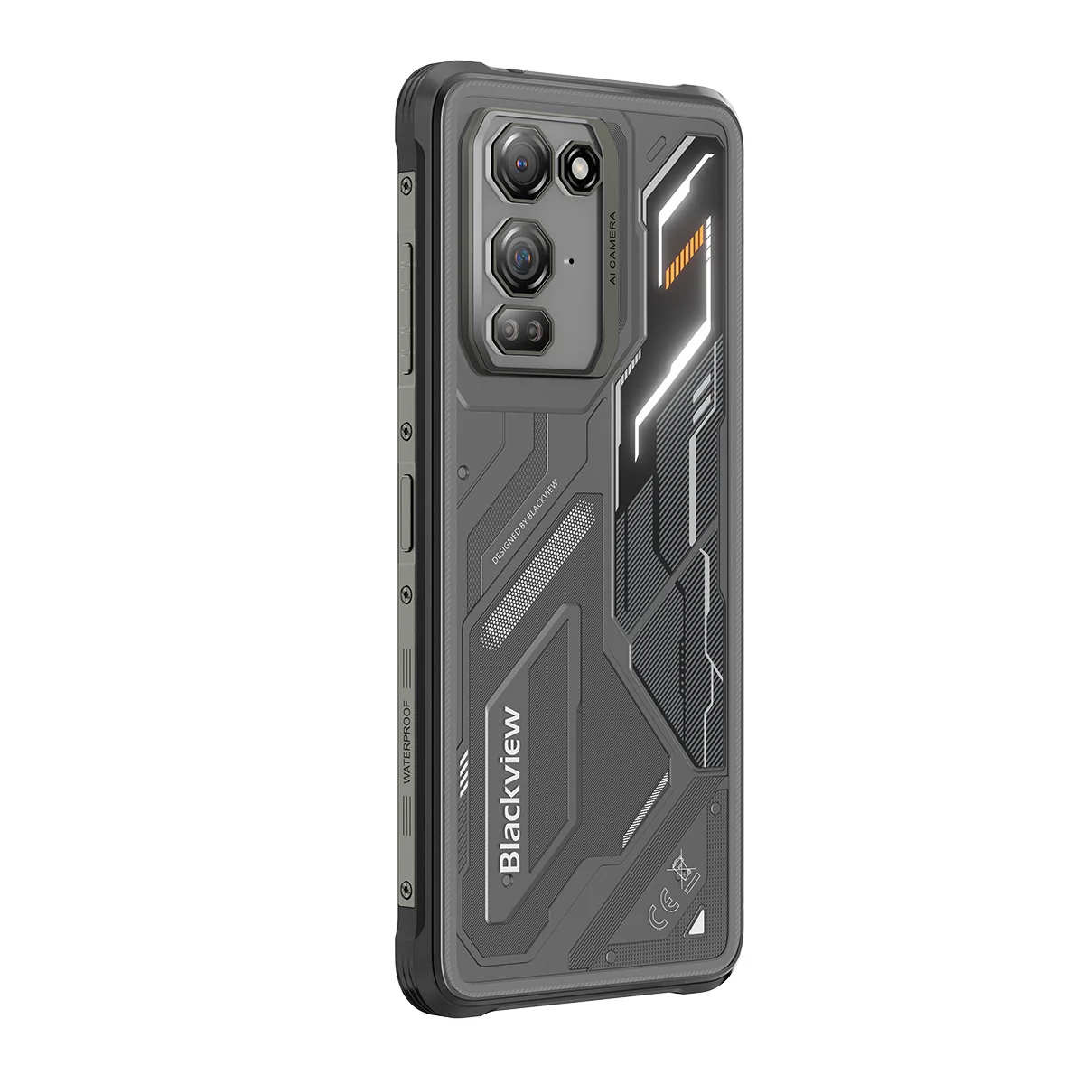 Blackview FORT 200 Slim & Wireless Charging 6.78-inch MediaTek Helio G100 Octa-core 5000mAh 108MP+13MP Night Vision Camera Rugged 4G Phone - Image 5