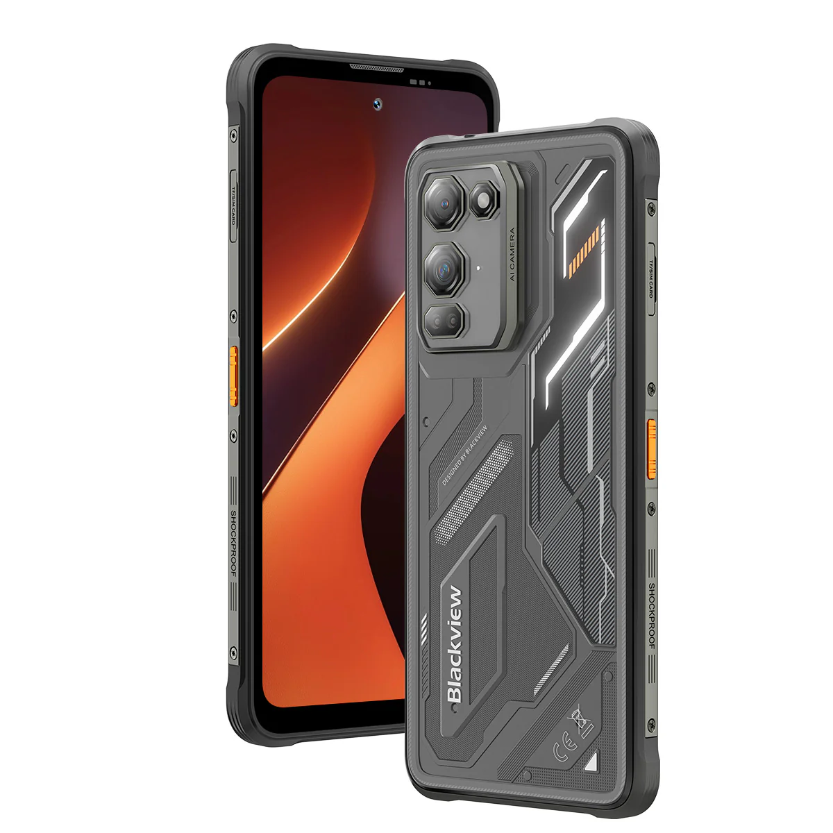 Blackview FORT 200 Slim & Wireless Charging 6.78-inch MediaTek Helio G100 Octa-core 5000mAh 108MP+13MP Night Vision Camera Rugged 4G Phone - Image 8