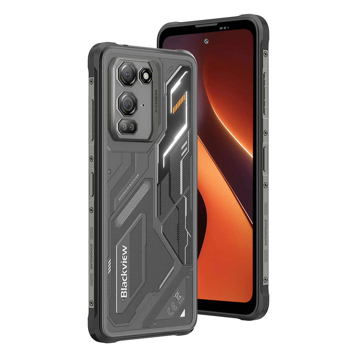 Blackview FORT 200 Slim & Wireless Charging 6.78-inch MediaTek Helio G100 Octa-core 5000mAh 108MP+13MP Night Vision Camera Rugged 4G Phone - Image 9