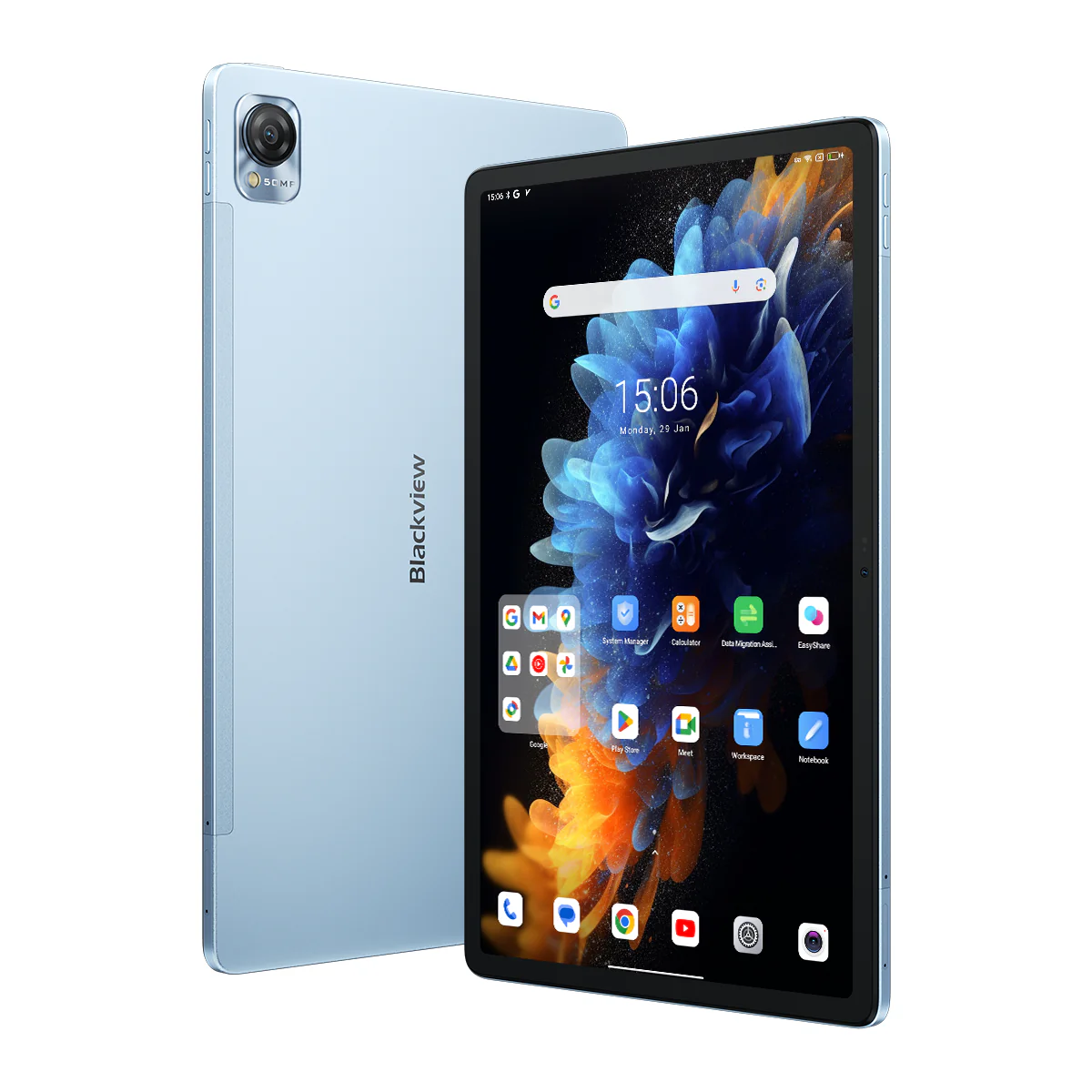 Blackview MEGA 1 11.5-inch 2.4K 120Hz Display MediaTek Helio G99 8GB/12GB+256GB 8800mAh Netflix HD Support Android Tablet PC - Image 12