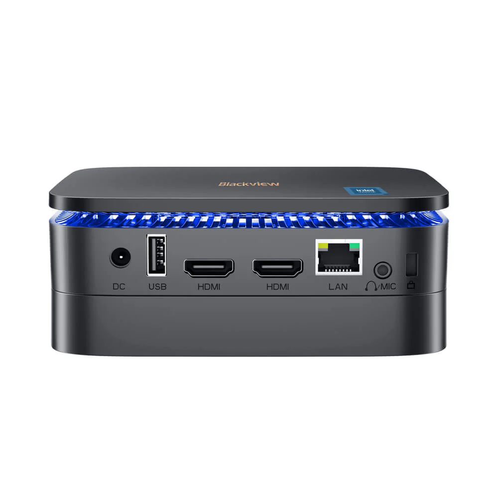 Blackview MP60 Mini PC Intel N-series CPU Windows 11 Pro VESA Mount Support Mini PC - Image 5