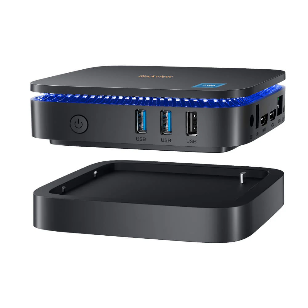 Blackview MP60 Mini PC Intel N-series CPU Windows 11 Pro VESA Mount Support Mini PC - Image 6