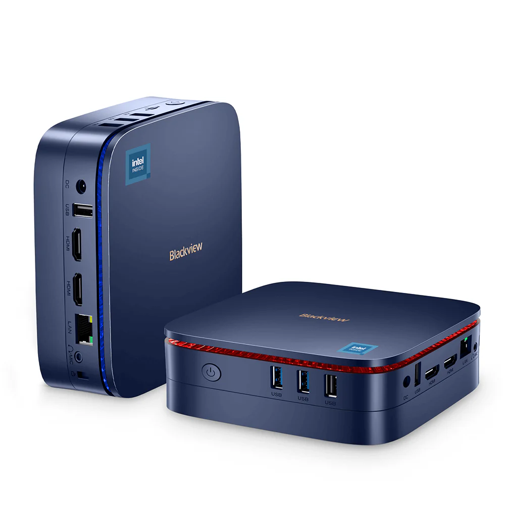 Blackview MP60 Mini PC Intel N-series CPU Windows 11 Pro VESA Mount Support Mini PC - Image 7