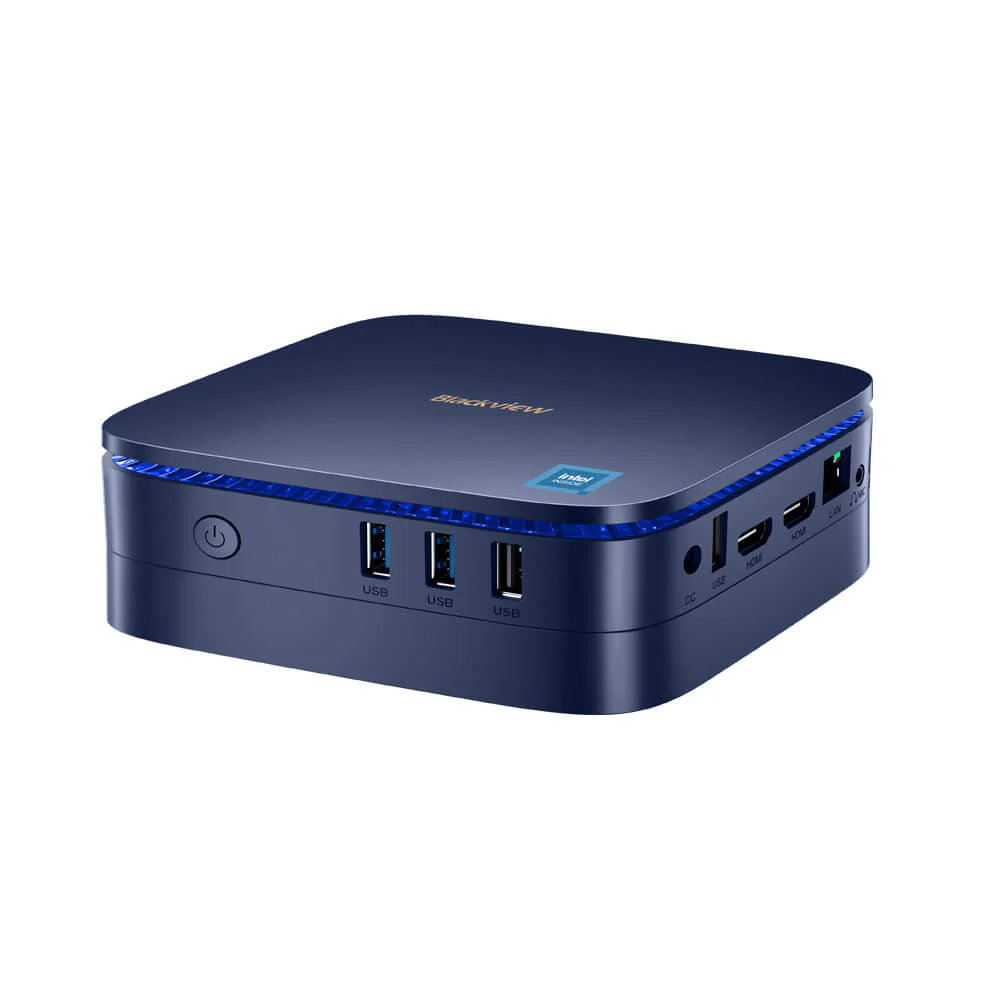 Blackview MP60 Mini PC Intel N-series CPU Windows 11 Pro VESA Mount Support Mini PC - Image 8