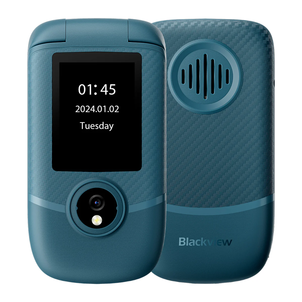 Blackview N2000 Flip 2.8"+1.77" Display Unisoc T107 1500mAh Dual SIM 4G Cell Phone - Image 16