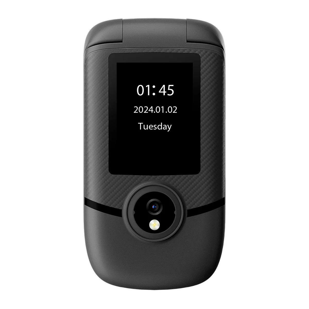 Blackview N2000 Flip 2.8"+1.77" Display Unisoc T107 1500mAh Dual SIM 4G Cell Phone - Image 3