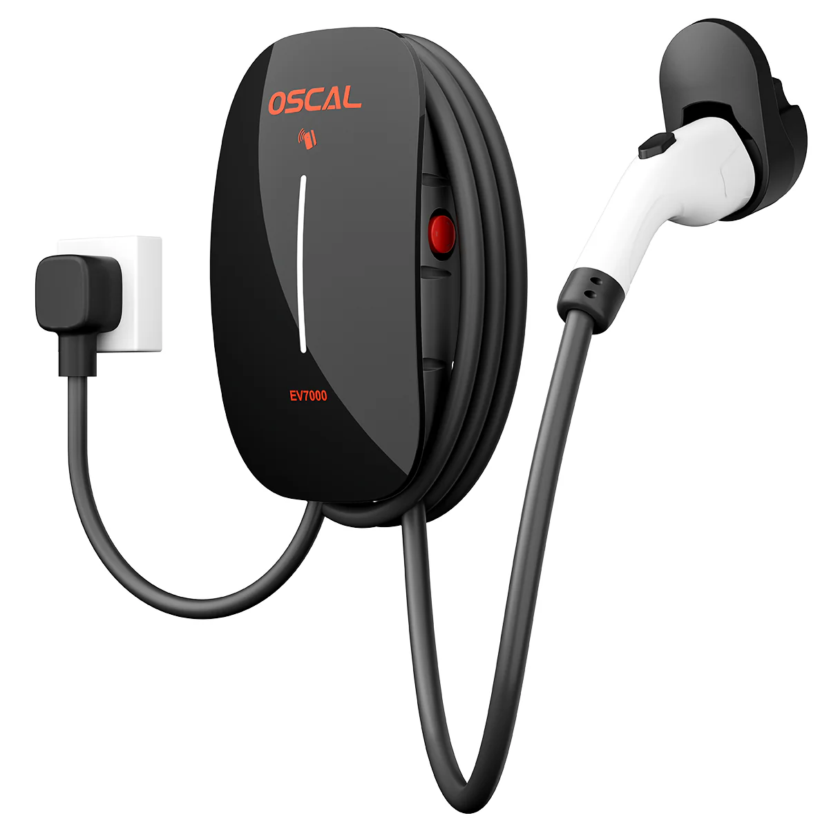 Oscal EV7000 7kW Smart Wall Mounted EV Charger w/ RFID Card Access & App Control - Image 7
