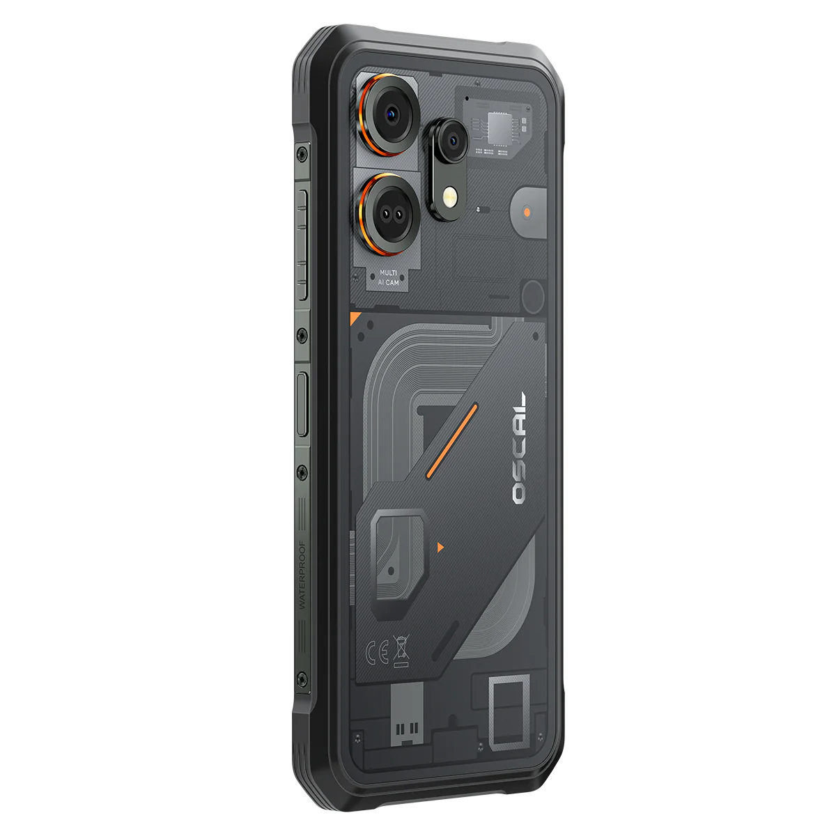 Oscal MARINE 3 6.56" 90Hz Display MediaTek Helio G81 Octa-core 13MP Infrared Night Vision Camera 5000mAh 4G Rugged Phone - Image 12