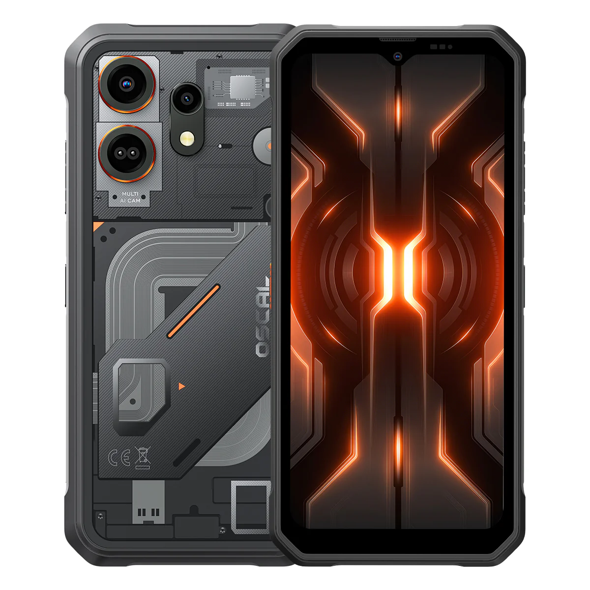 Oscal MARINE 3 6.56" 90Hz Display MediaTek Helio G81 Octa-core 13MP Infrared Night Vision Camera 5000mAh 4G Rugged Phone - Image 2