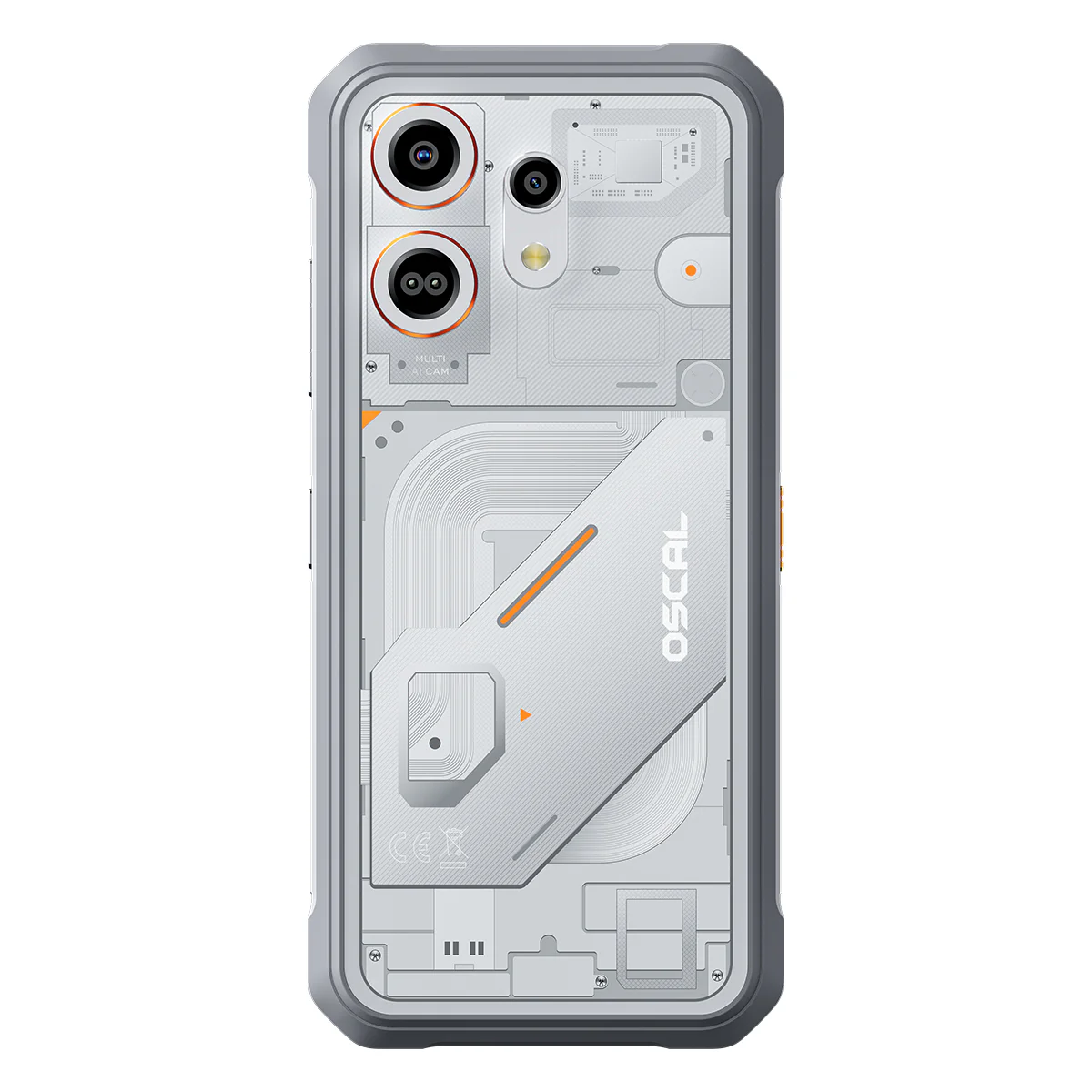 Oscal MARINE 3 6.56" 90Hz Display MediaTek Helio G81 Octa-core 13MP Infrared Night Vision Camera 5000mAh 4G Rugged Phone - Image 4