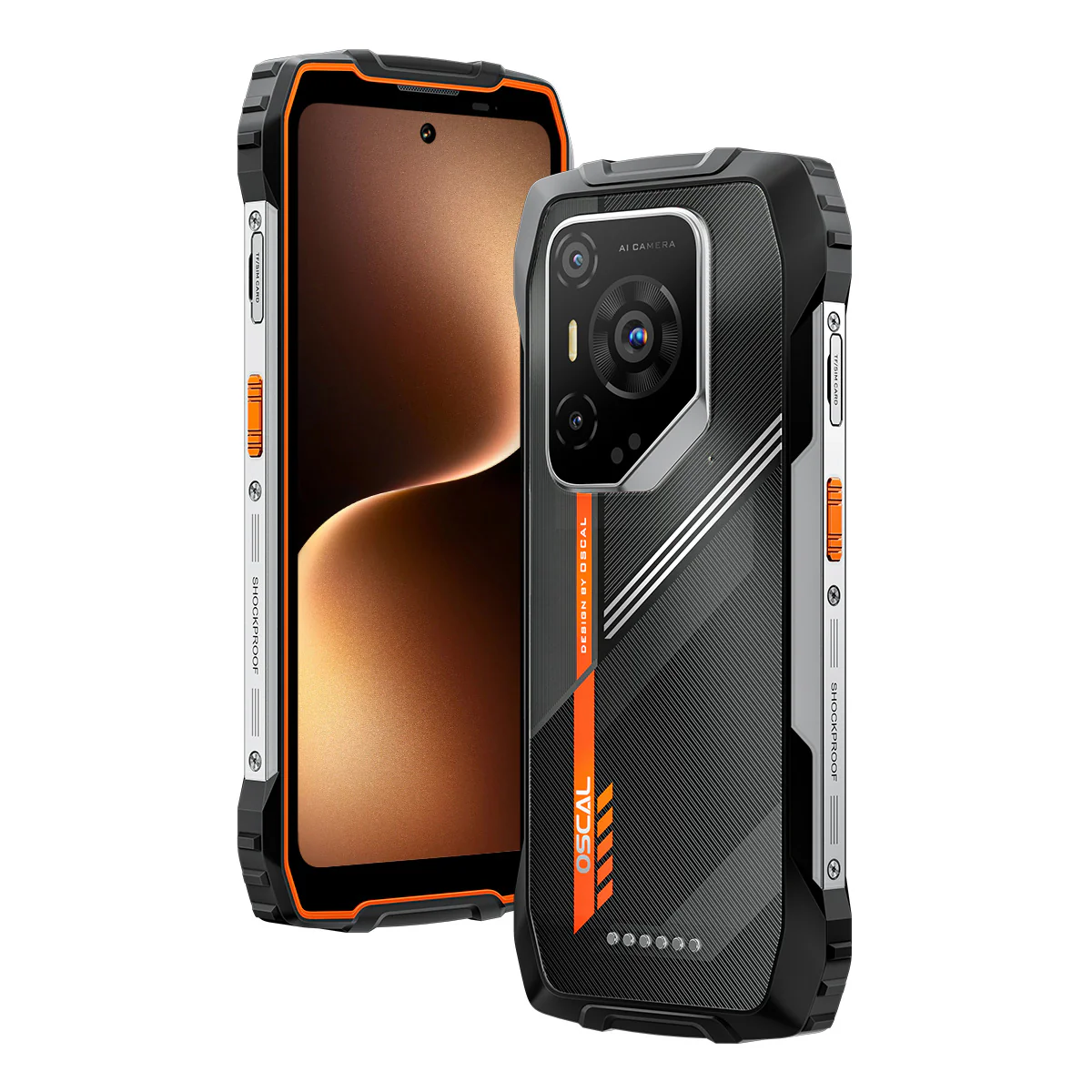 Oscal Pilot 3 6.78-inch MediaTek Dimensity 6300 12GB+256GB 50MP+20MP Night Vision Camera 7500mAh 5G AI Rugged Phone - Image 14