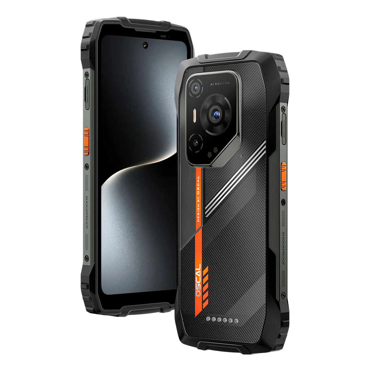 Oscal Pilot 3 6.78-inch MediaTek Dimensity 6300 12GB+256GB 50MP+20MP Night Vision Camera 7500mAh 5G AI Rugged Phone - Image 7