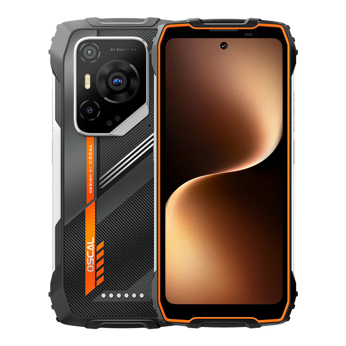 Oscal Pilot 3 6.78-inch MediaTek Dimensity 6300 12GB+256GB 50MP+20MP Night Vision Camera 7500mAh 5G AI Rugged Phone - Image 8