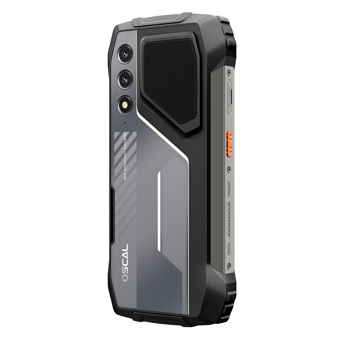 Oscal Pilot 1 6.67-Inch Stereo Loud Speaker & Dual-LED Flashlight 6+256GB MediaTek Helio G81 Octa-core Rugged 4G Phone - Image 4