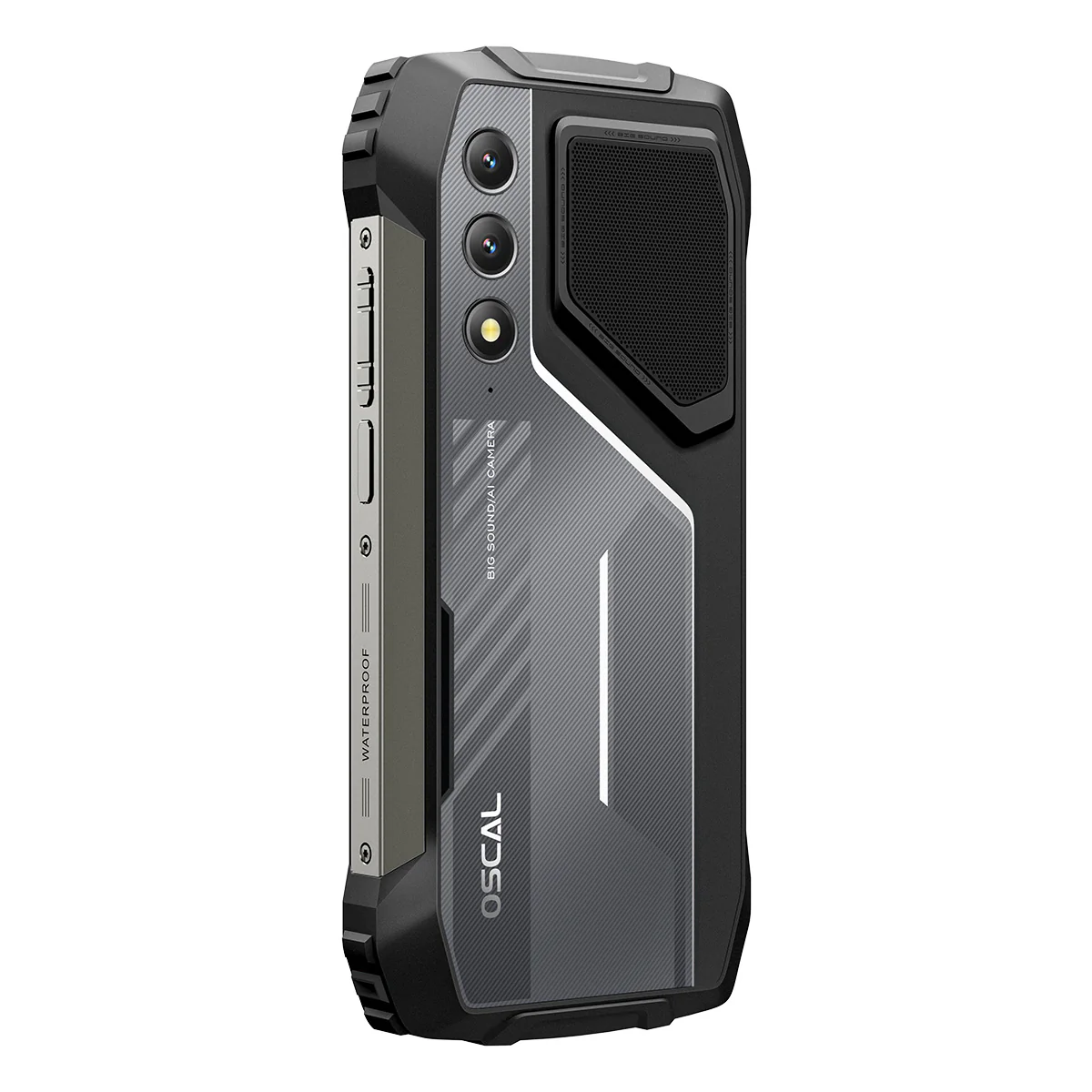 Oscal Pilot 1 6.67-Inch Stereo Loud Speaker & Dual-LED Flashlight 6+256GB MediaTek Helio G81 Octa-core Rugged 4G Phone - Image 5