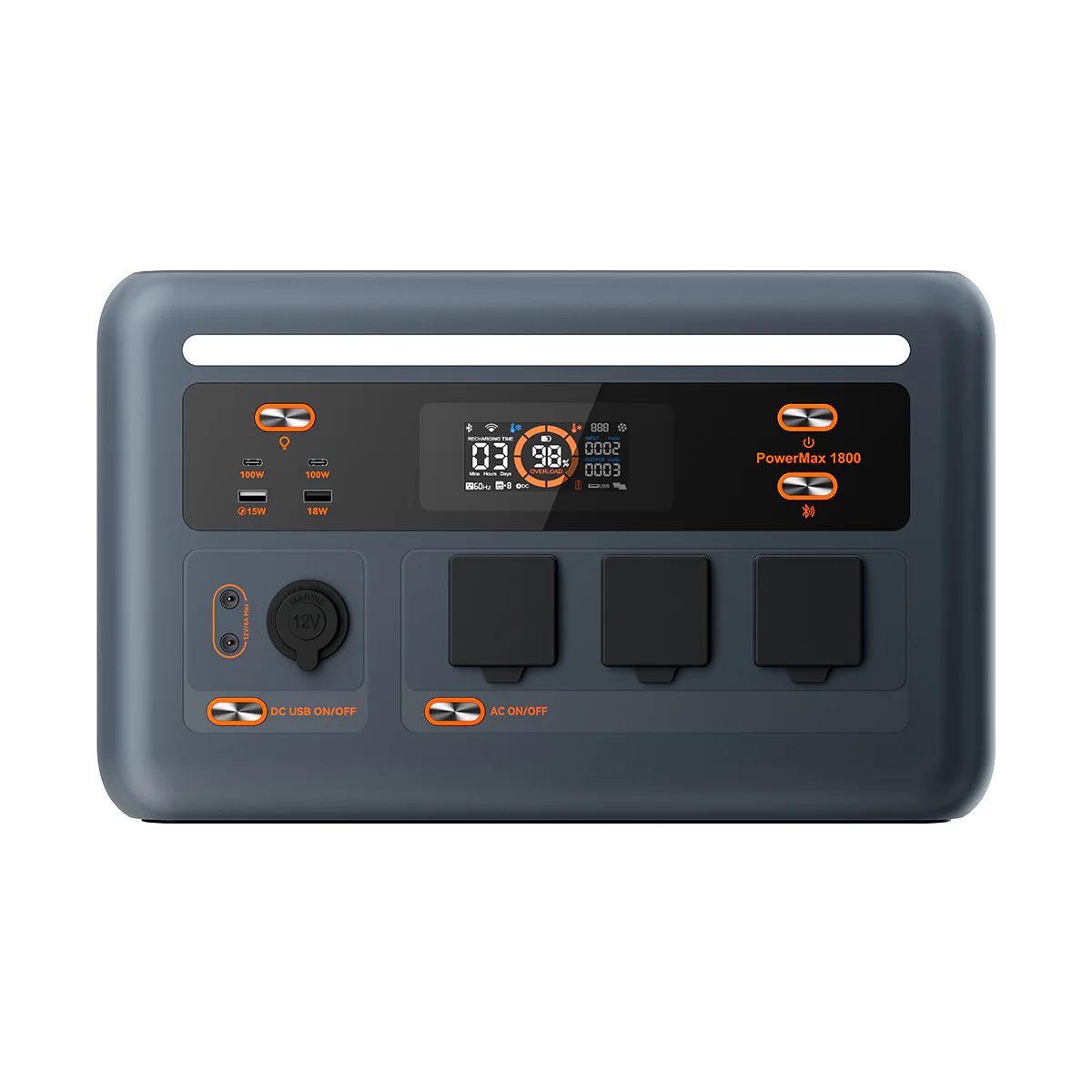 Oscal PowerMax 1800 1024Wh 1800W IP54 Waterproof UPS Backup Portable Power Station - Image 2