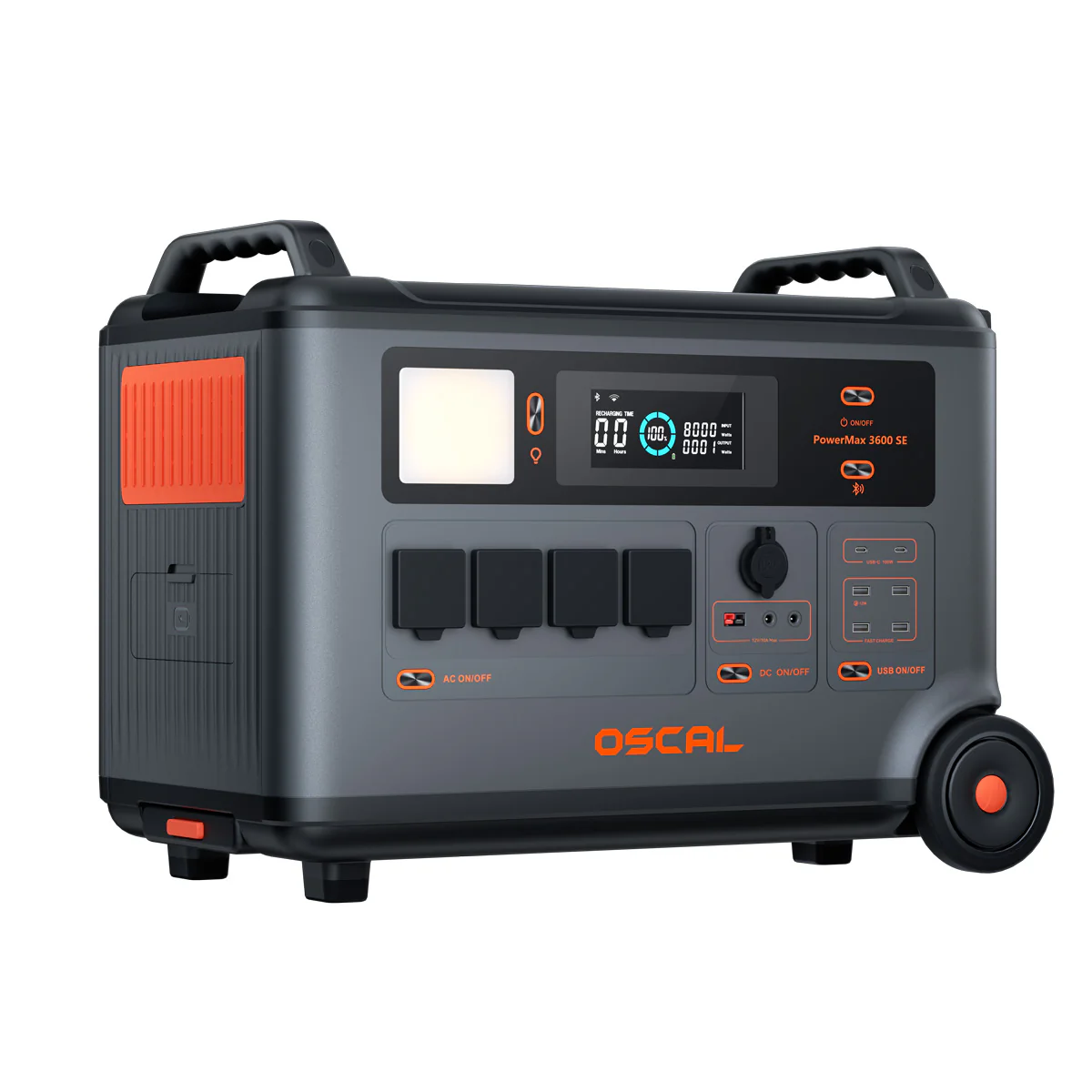 Blackview Oscal PowerMax 3600SE 3600Wh Big Capacity Rugged Power Station For Home & Outdoor Backup - Image 3