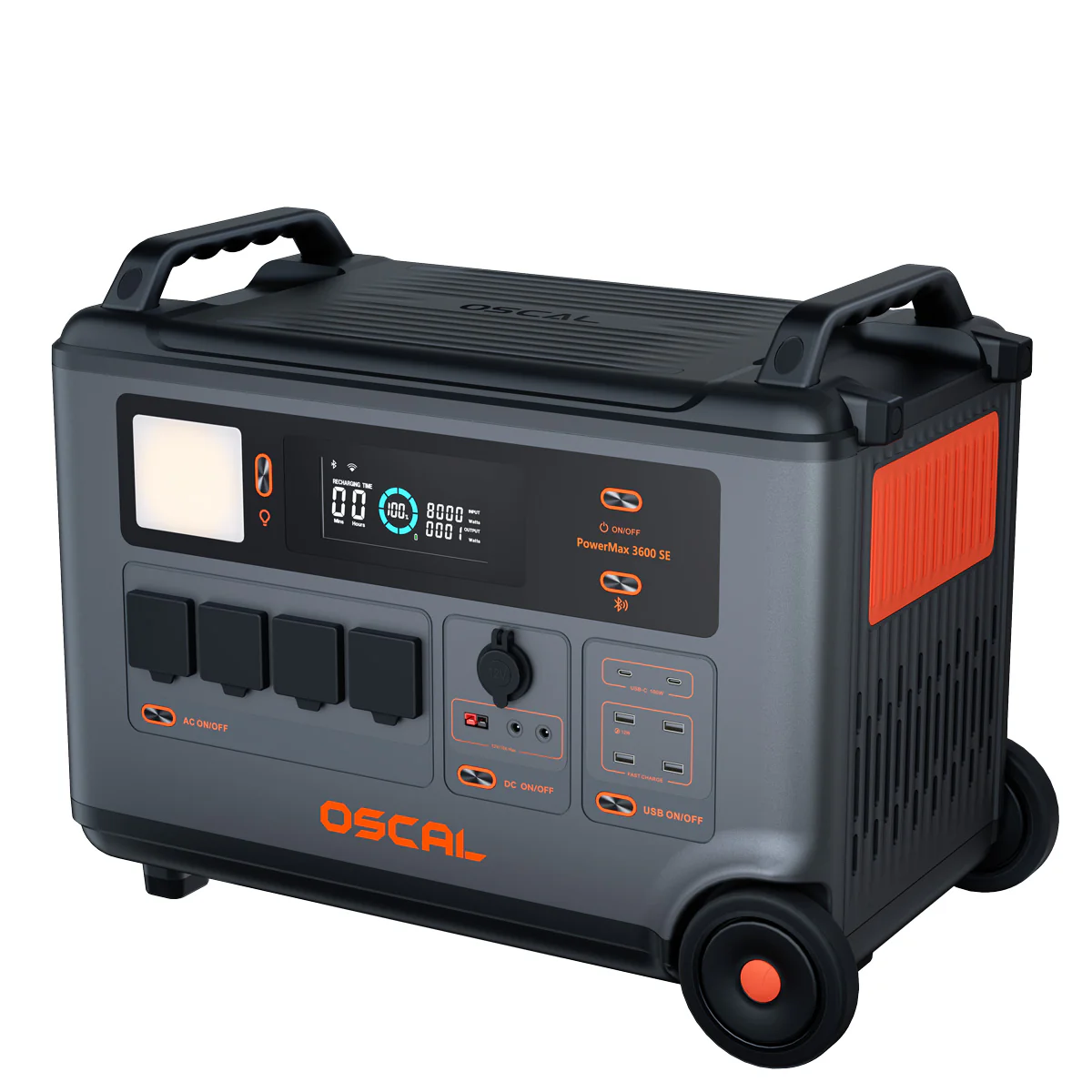 Blackview Oscal PowerMax 3600SE 3600Wh Big Capacity Rugged Power Station For Home & Outdoor Backup - Image 6