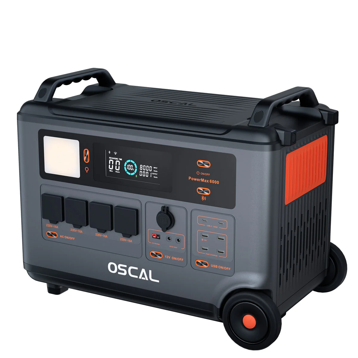 Blackview Oscal PowerMax 6000 Rugged Power Station For Home & Outdoor Backup - Image 4
