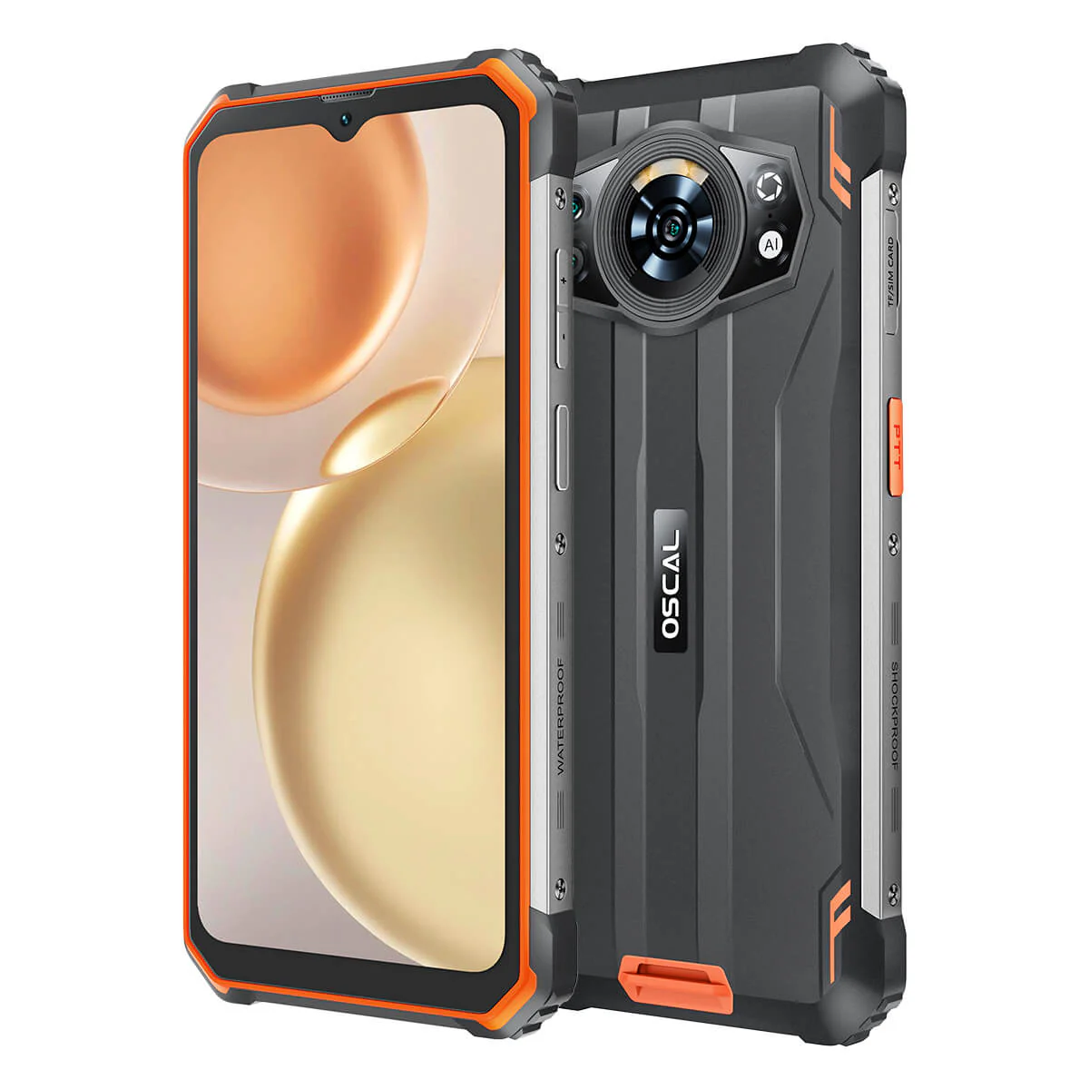 Oscal S80 6.583-Inch 6+128GB 13000mAh Massive Battery 4G Ruggedized Smartphone - Image 4