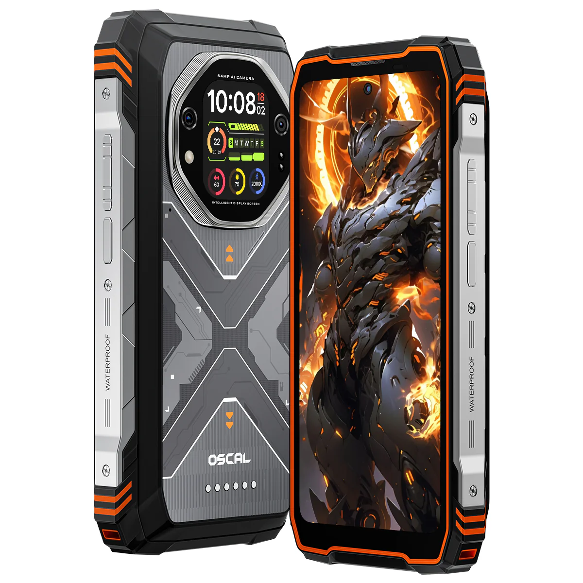 Oscal TANK 1 6.78" 120Hz Main & 2.01" Secondary Display 20000mAh 170LM Flashlight & Night Vision Camera Rugged 5G AI Smartphone - Image 8