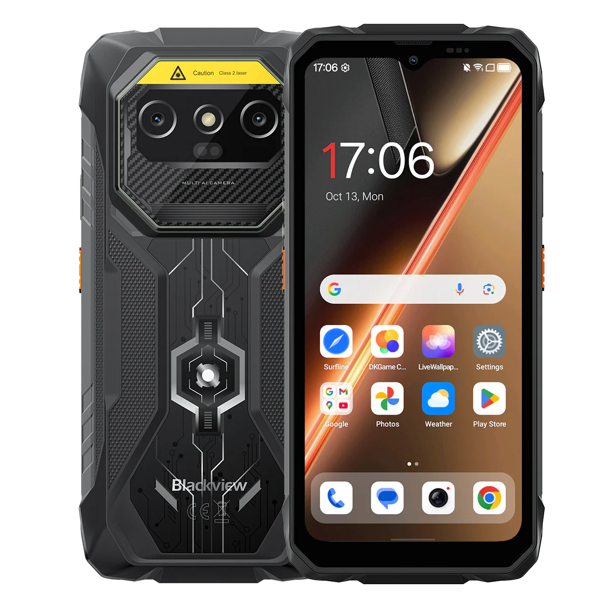 Blackview ROCK 1 Pro Professional 2D Barcode Scanner 4G Rugged Phone with 6.56-inch 90Hz Display 15000mAh & Night Vision Camera