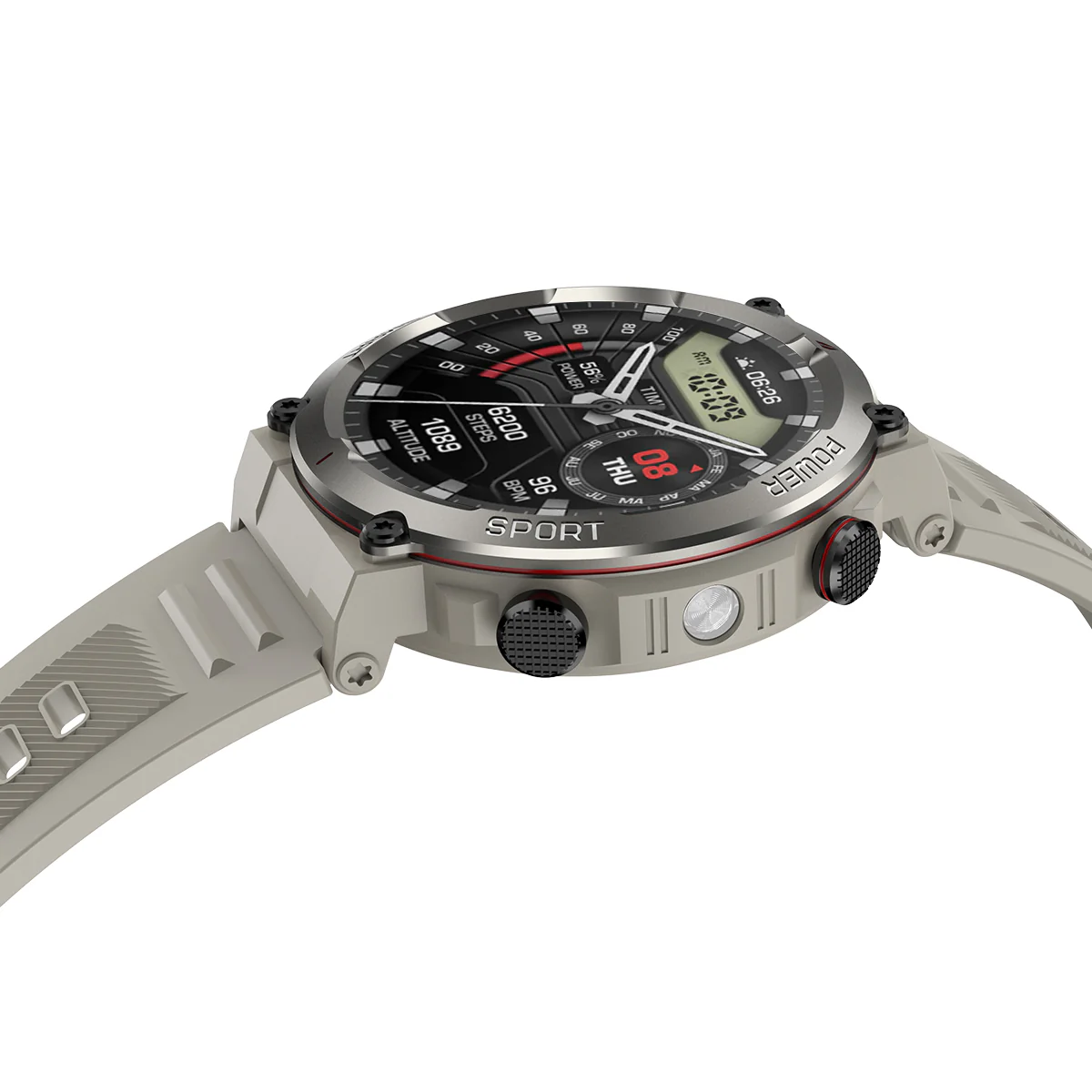 Blackview W50 Pro 1.45" IP68 Waterproof LED Flashlight Rugged Smart Watch - Image 14