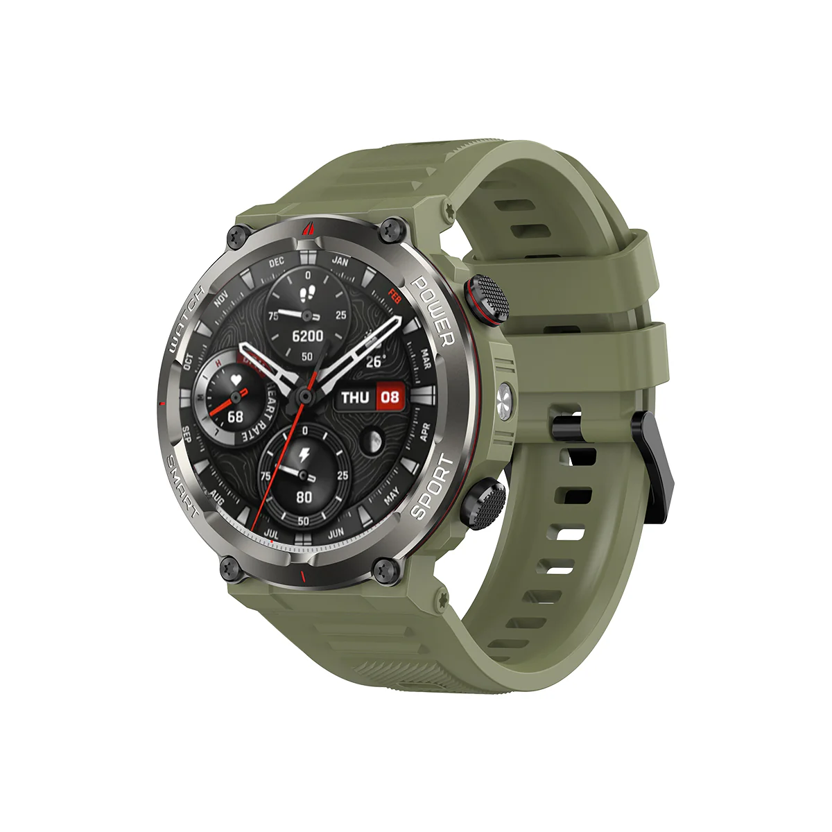 Blackview W50 Pro 1.45" IP68 Waterproof LED Flashlight Rugged Smart Watch - Image 15