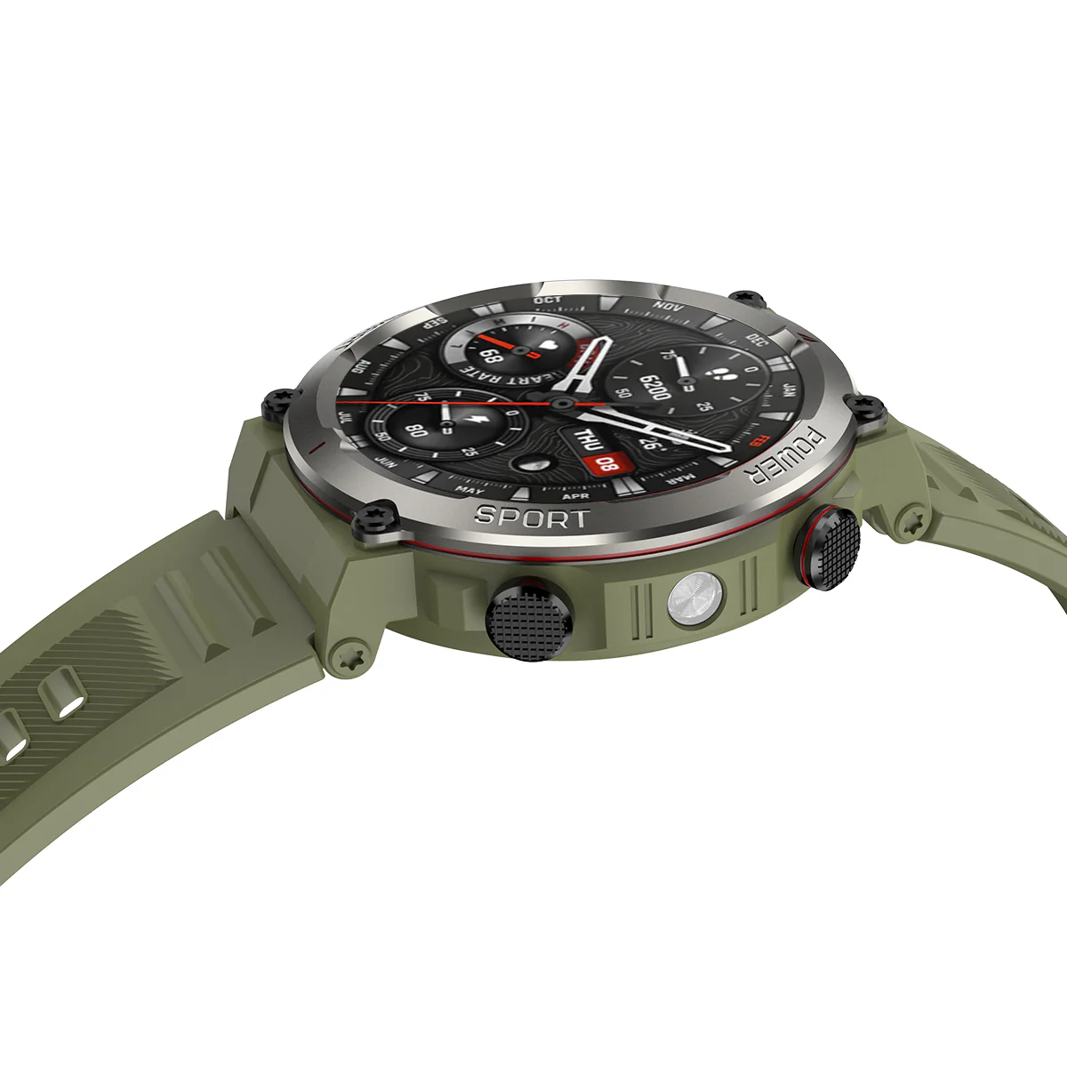 Blackview W50 Pro 1.45" IP68 Waterproof LED Flashlight Rugged Smart Watch - Image 20