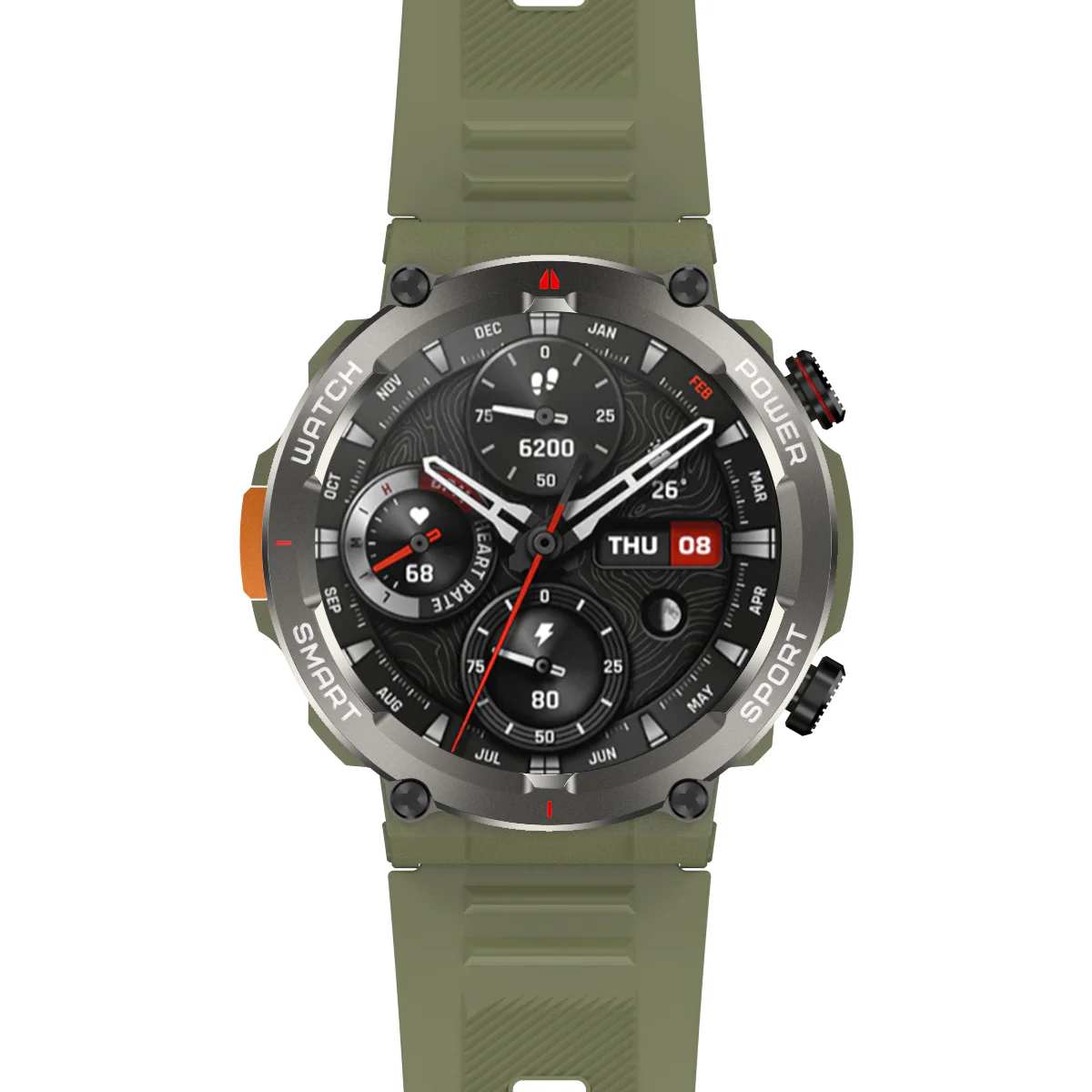 Blackview W50 Pro 1.45" IP68 Waterproof LED Flashlight Rugged Smart Watch - Image 21