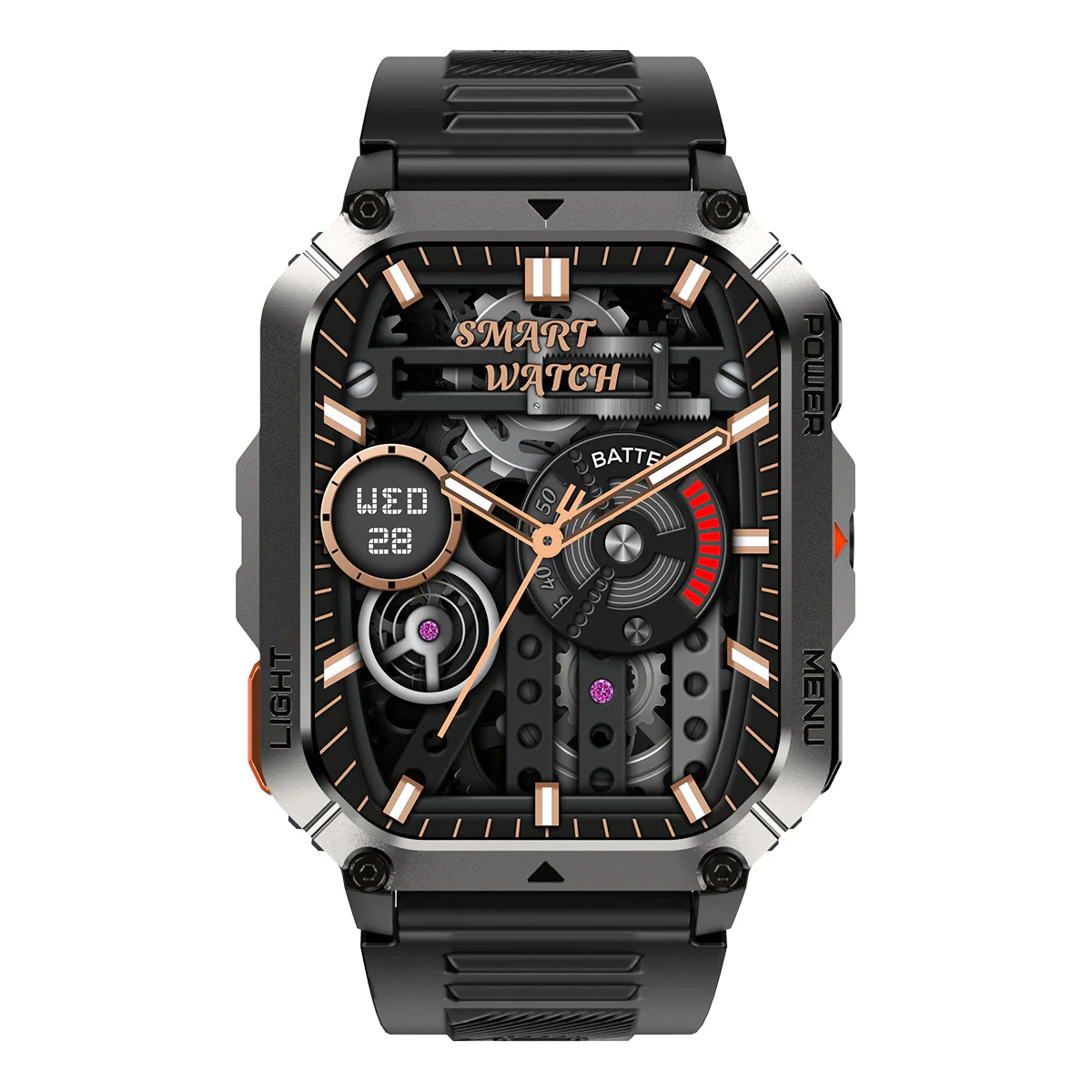 Blackview W70 Pro 2.01-inch 900mAh Built-in LED Flashlight Outdoor Sports Smart Watch - Image 2