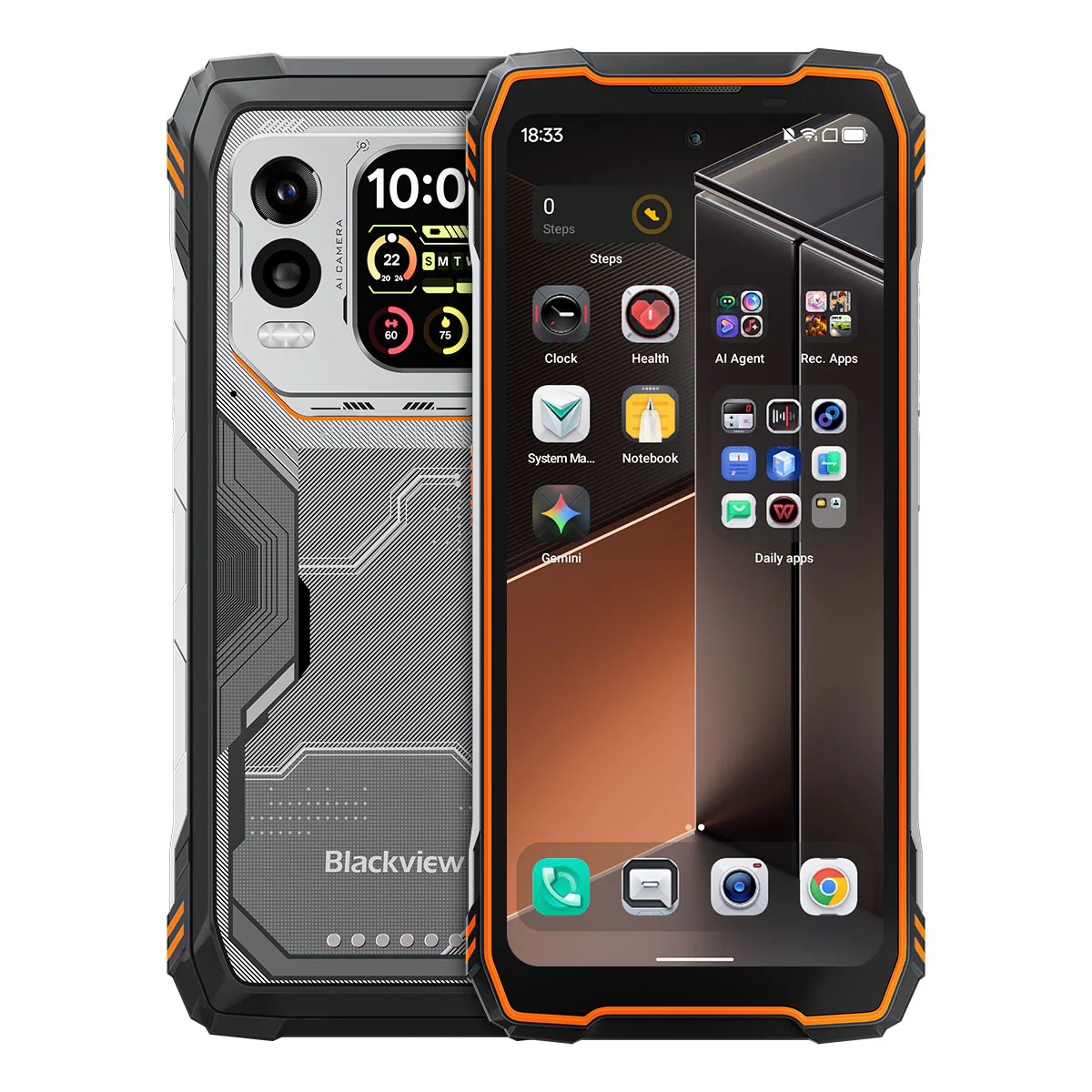 Blackview XPLORE 1 Pro Thermal Imaging Rugged 5G Phone with 6.78" 120Hz Main & 2.01" Secondary Display 20000mAh & 170LM Flashlight - Image 9