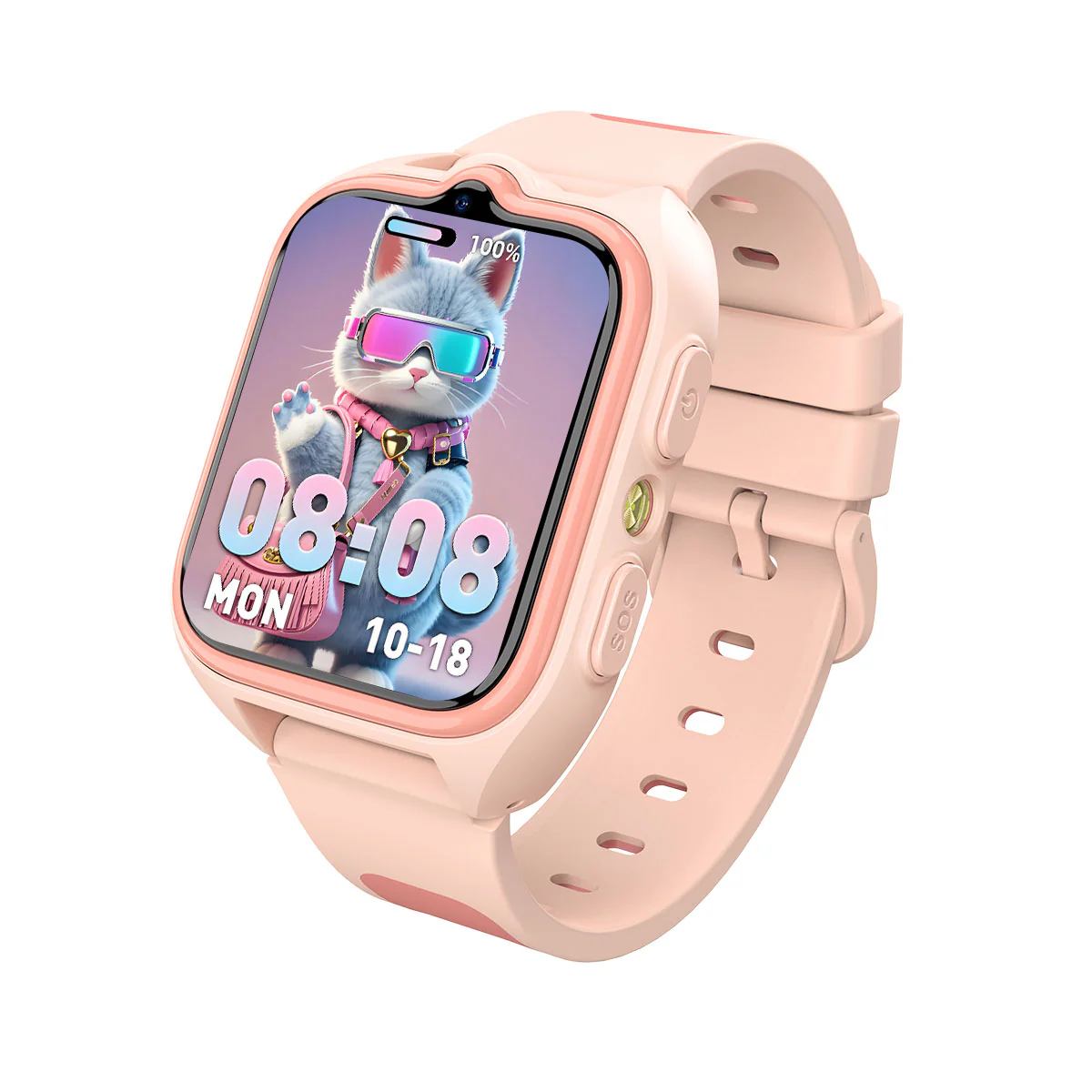 Blackview Z30 1.75-inch LED Flashlight GPS + LBS + WIFI AI Positioning 4G Video Calling Kids Phone Watch - Image 11