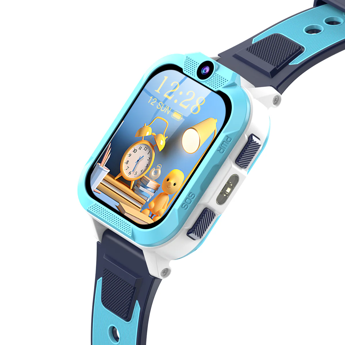 Blackview Z40 Pro 1.85-inch IP68 Waterproof LED Flashlight GPS + LBS + WIFI Positioning 4G Video Calling Kids Phone Watch - Image 11