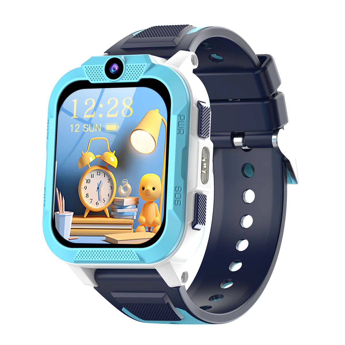 Blackview Z40 Pro 1.85-inch IP68 Waterproof LED Flashlight GPS + LBS + WIFI Positioning 4G Video Calling Kids Phone Watch - Image 2