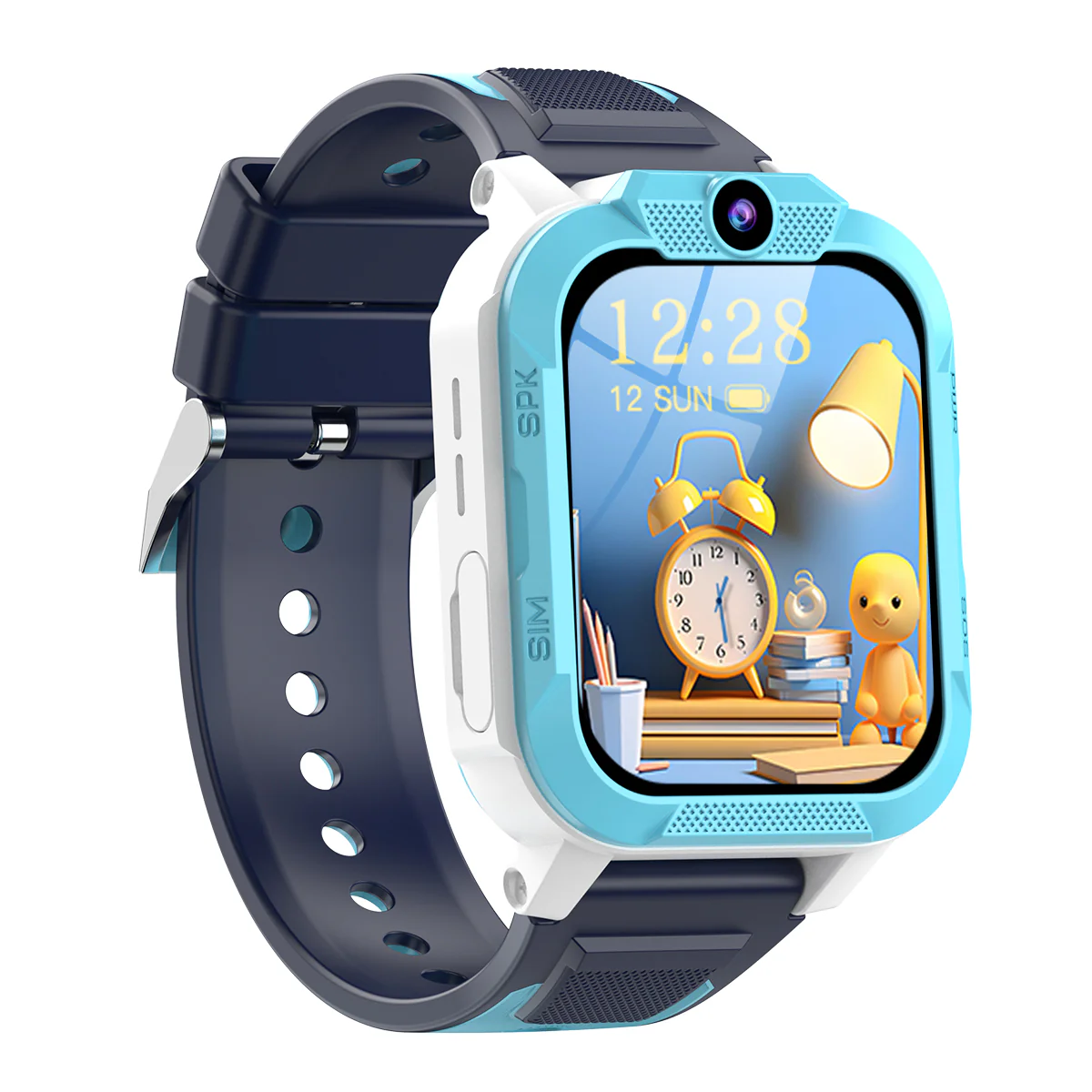 Blackview Z40 Pro 1.85-inch IP68 Waterproof LED Flashlight GPS + LBS + WIFI Positioning 4G Video Calling Kids Phone Watch - Image 9
